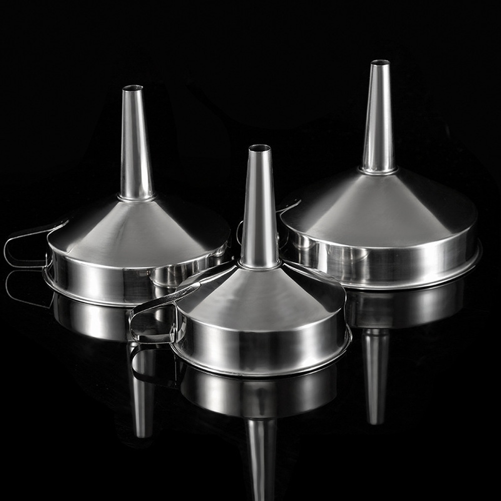 Kitchen Gadgets Deals - 1 Stück Edelstahl-Öltrichter mit breiter Öffnung,
