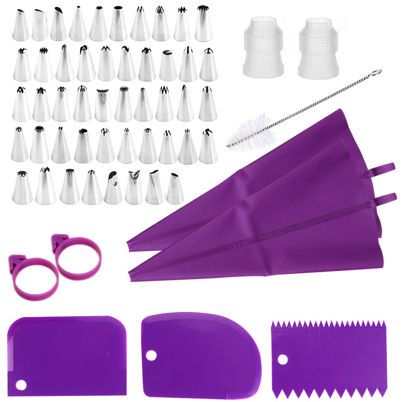 Kitchen Gadgets Deals - Edelstahl-Spritztüllen-Set mit Spritzbeutel, Küchen- und Konditoreiwerkzeuge