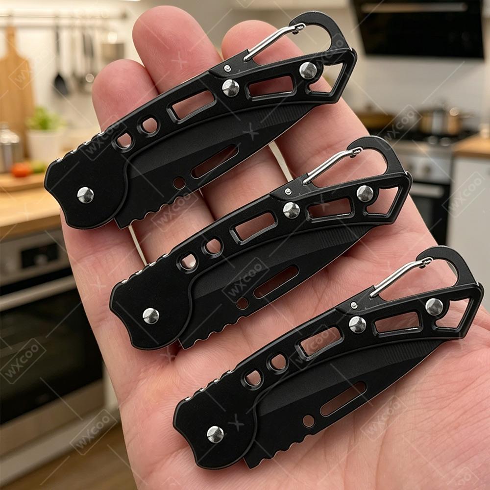 Kitchen Gadgets Deals - WXCOO Klappmesser Taschenmesser Küchenmesser Edelstahl Obstschäler