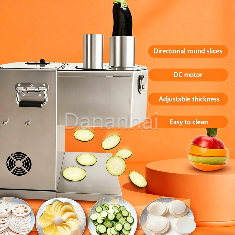 Kitchen Gadgets Electric - Elektrischer Gemüse- und Obstschneider 1,5-6mm Einstellbare