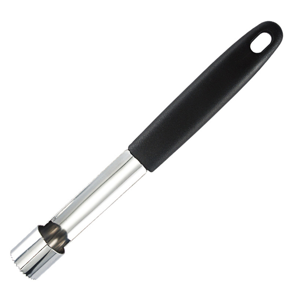 Cherry Pitter Tool - 2-teiliges Edelstahl-Fruchtkernentferner-Set für Birnen, Ananas, Tomaten,