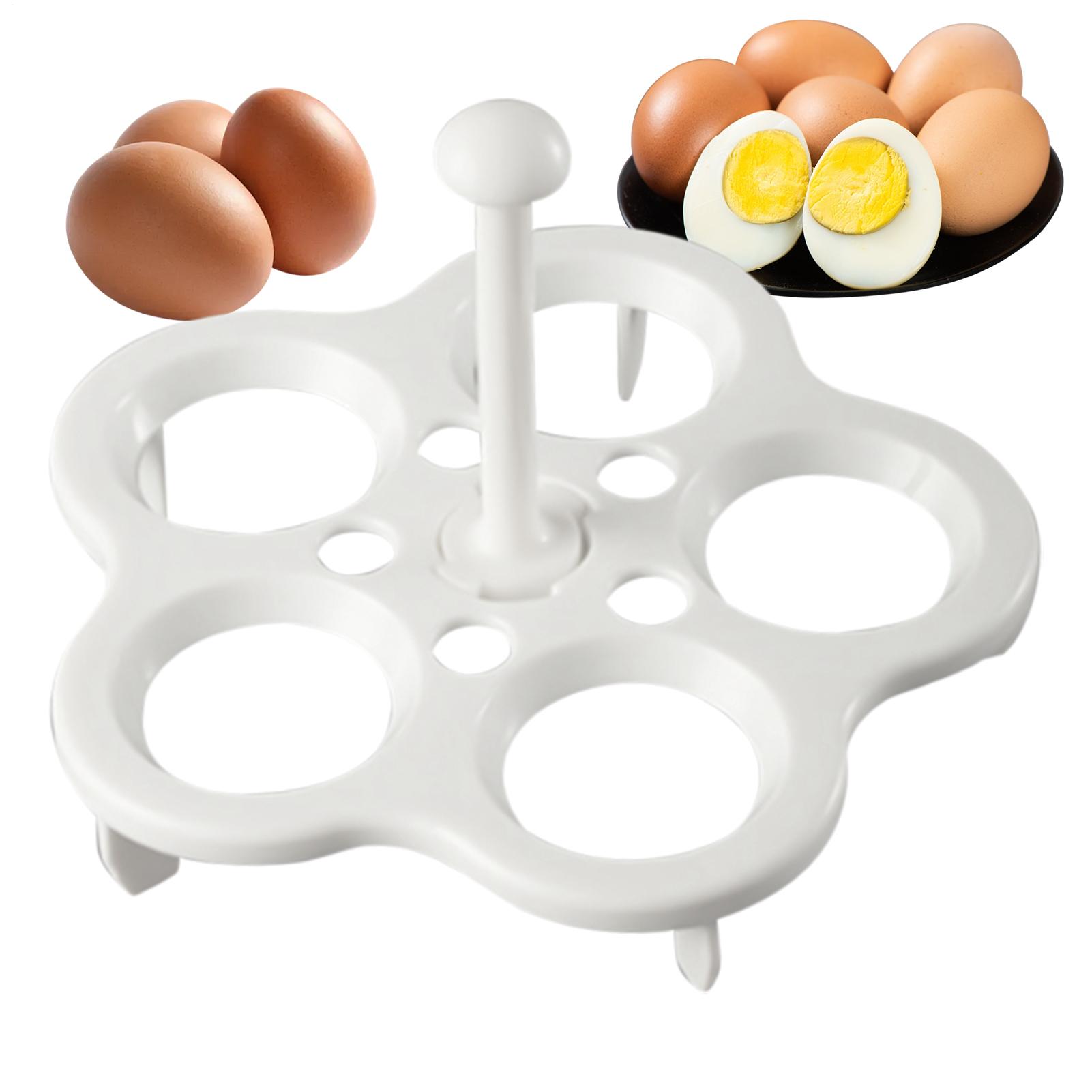 Kitchen Gadgets Men - Eierkocher-Halter für 4/5 Eier, Eierdämpfer-Gestell, Multifunktionaler