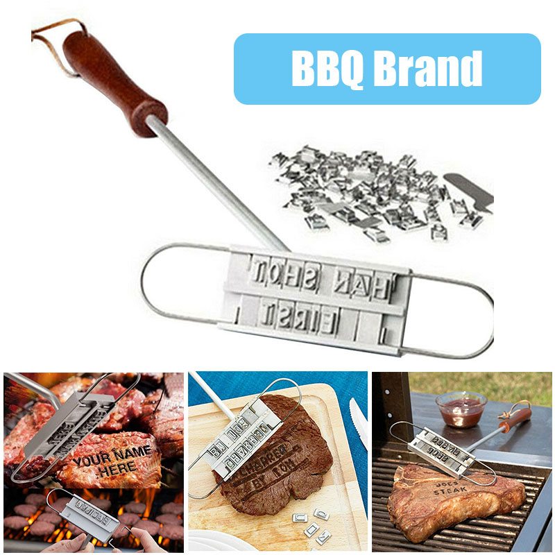 Kitchen Gadgets Name - Brandeisen mit 55 Buchstaben, DIY, Grill,