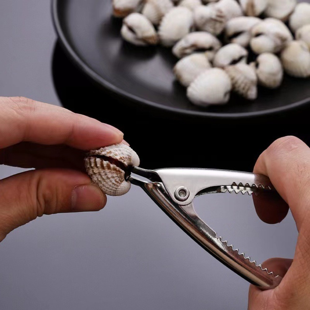 Kitchen Gadgets Name - Neue kreative Austernöffnungsklemme, rostfreier Krabbenöffner aus
