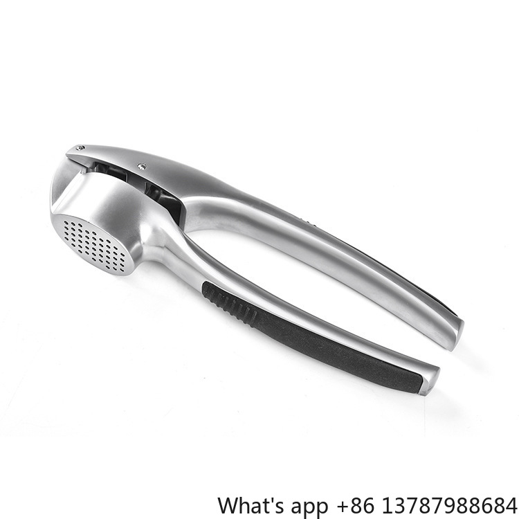 Kitchen Gadgets Garlic - Knoblauchpresse aus Zinklegierung, Handgepresster Ingwersaft Verdickter