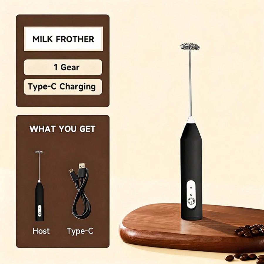 Kitchen Gadgets Electric - 1er-Pack Handmixer, elektrischer Mixer, Eierschläger, Milchaufschäumer,