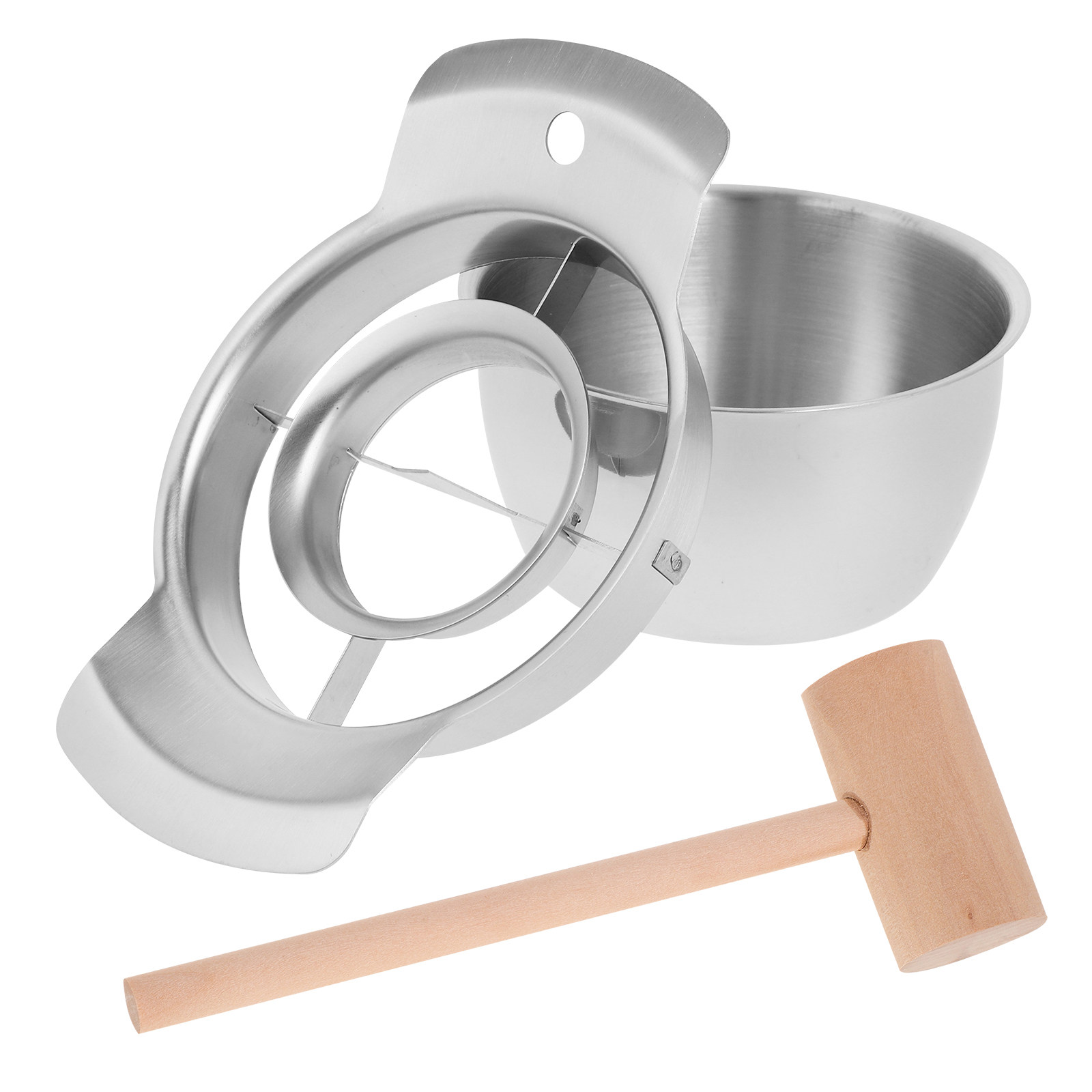 Cherry Pitter Tool - 1 Set Granatapfel-Schälwerkzeug mit Edelstahlklinge und