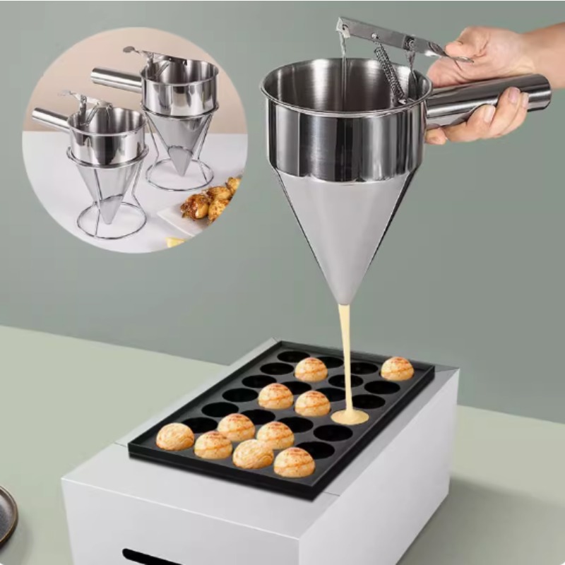 Kitchen Gadgets Deals - 600/1200ML Edelstahl Flüssigkeitsspender, Oktopus-Ball-Tool, Küchenzubehör mit