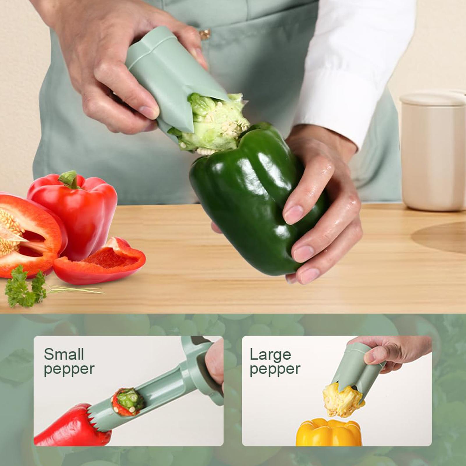 Kitchen Gadgets Men - Gemüseschneider Zufälliger Paprika- und Obstschneider Kochgerät