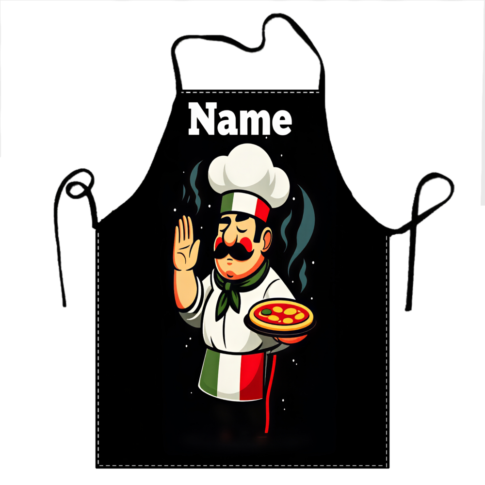 Kitchen Gadgets Name - 1 Stück personalisierte Kochschürze mit individuellem