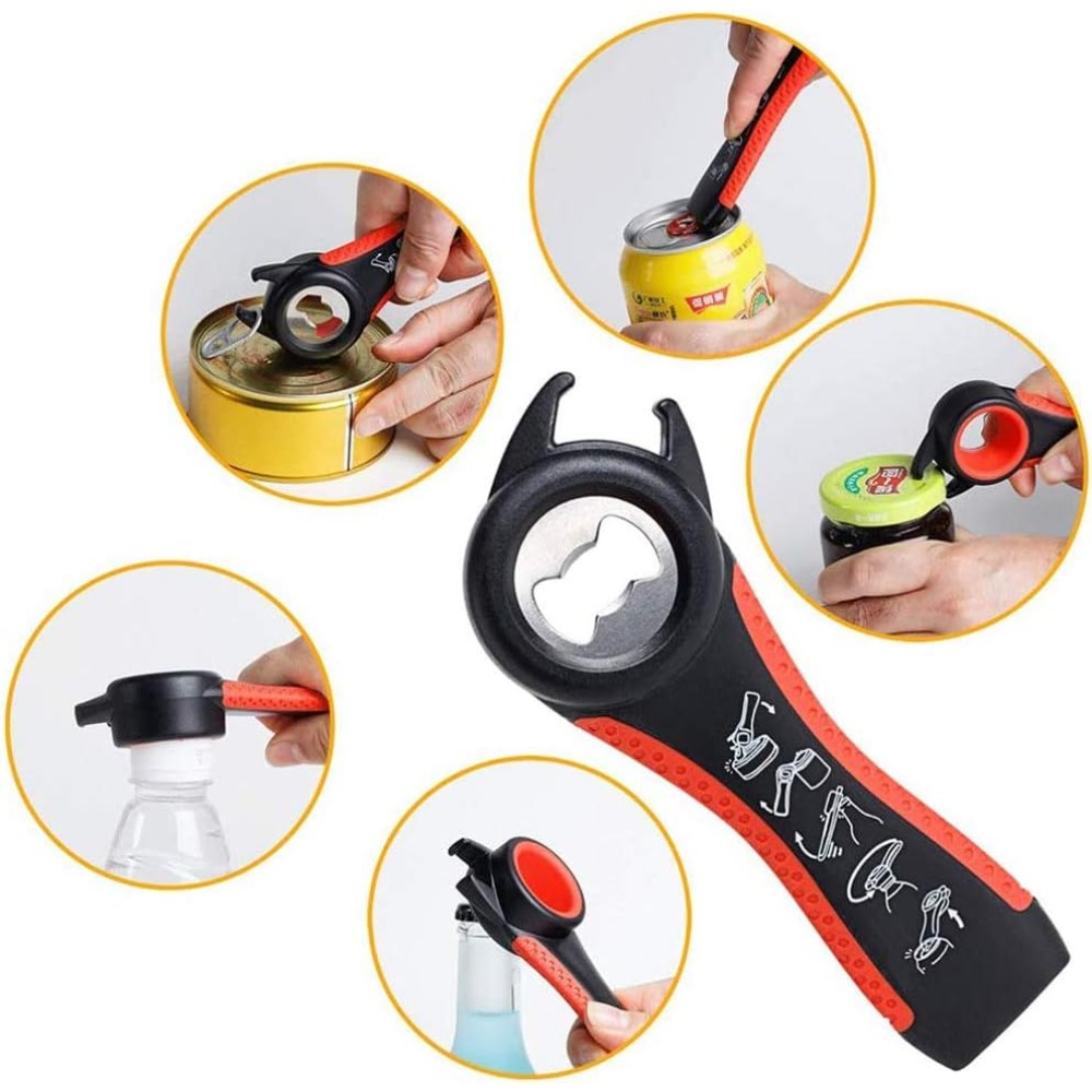 Kitchen Gadgets You Must Have - Meistverkaufter Dosenöffner Flaschenöffner Multifunktionaler Deckelgreifer mit