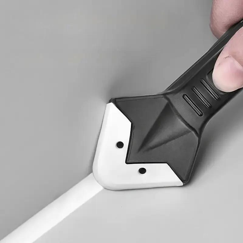 Silicone Spatula Set - 1/2 SET 5-in-1 Metall-Kartuschenwerkzeug Silikon-Spachtel, Fugenentferner,