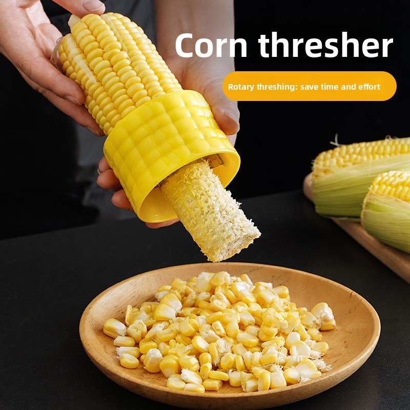 Kitchen Gadgets You Must Have - Neuer Maisdrescher – Rotationsstreifer, Edelstahlklinge, bionischer