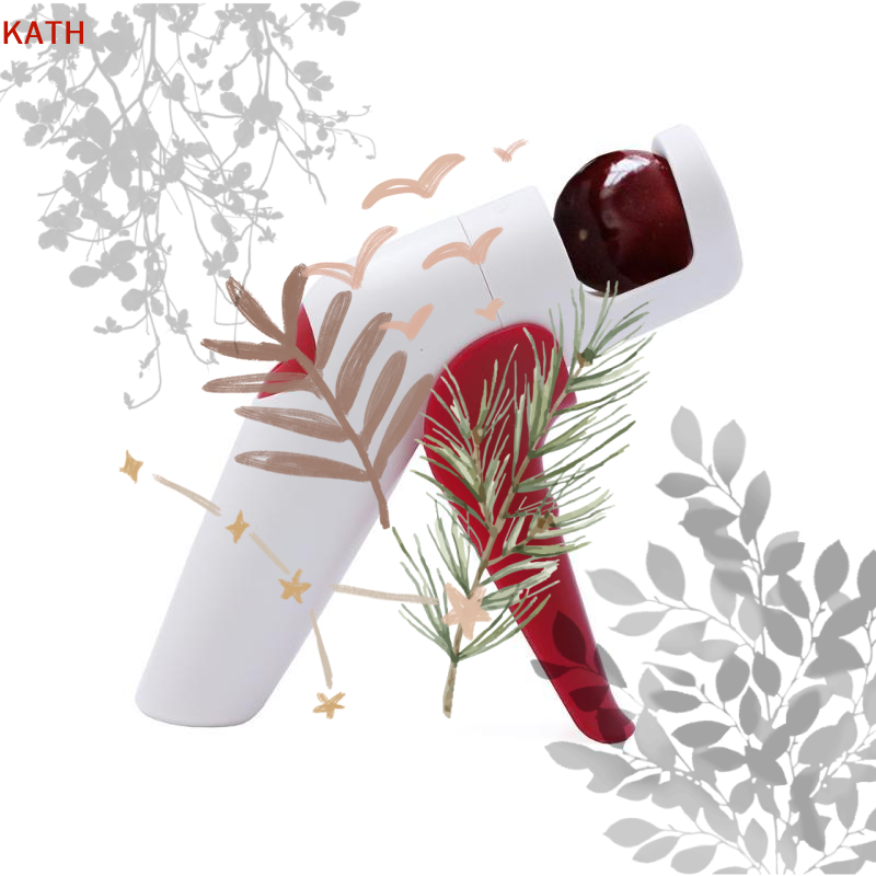Cherry Pitter Tool - Multifunktionale Kirschentkerner- und Dattelentkerner-Maschine, Obstentkerner-Werkzeug für