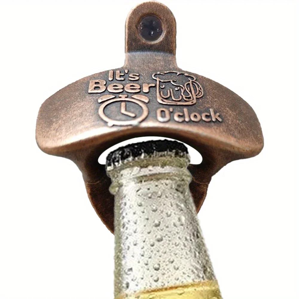 Kitchen Gadgets Vintage - 1 Stück It's Beer'O Uhr Flaschenöffner