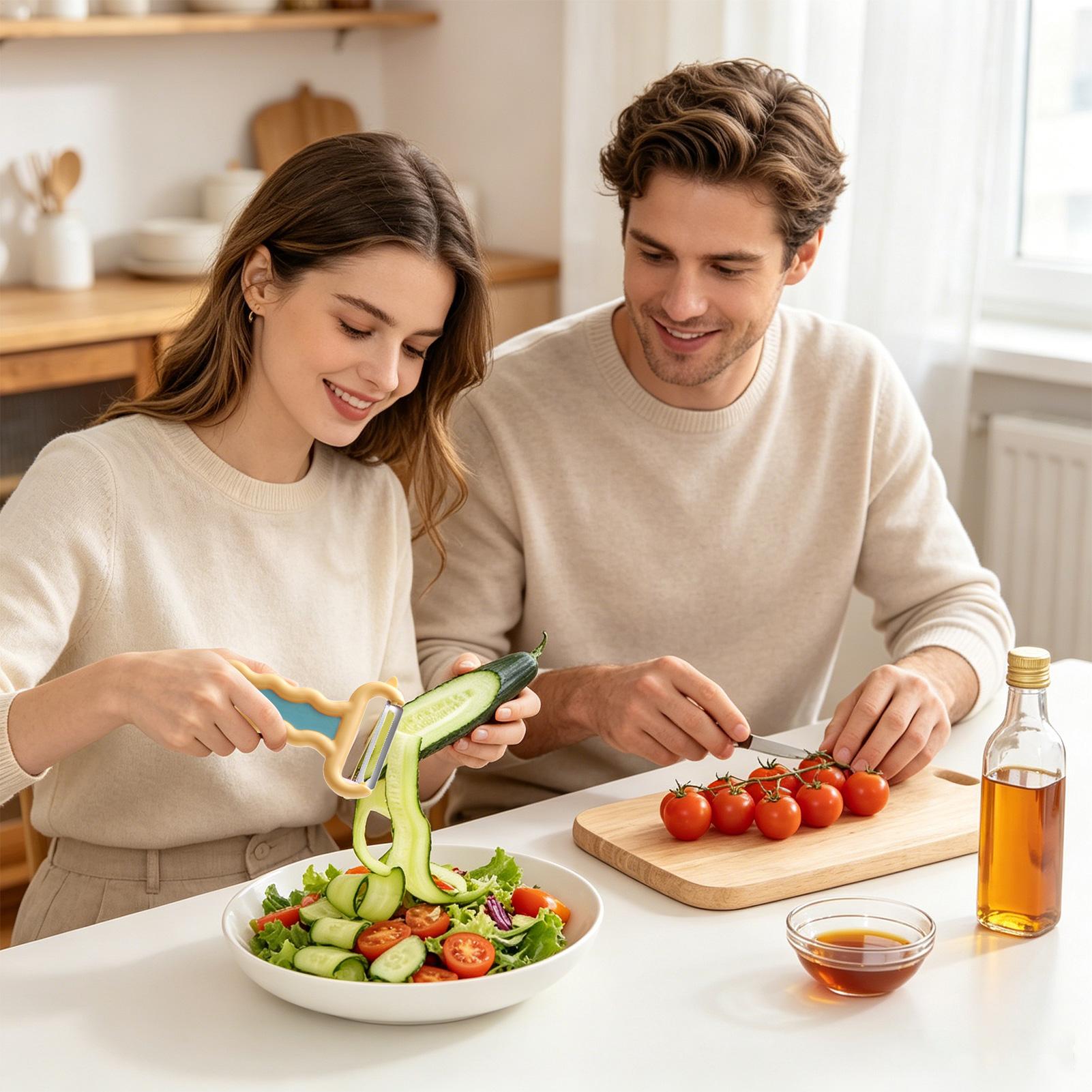 Gemüseschäler, tragbares Küche – Kitchen Gadgets Men Bewertung und Preis
