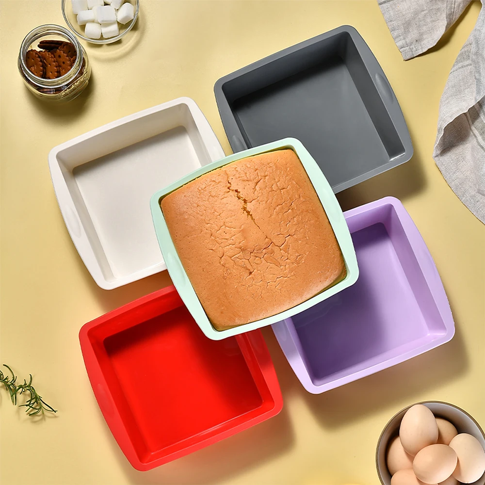 1/4pcs Silikon quadratische Ku – Kitchen Gadgets Deals Bewertung und Preis