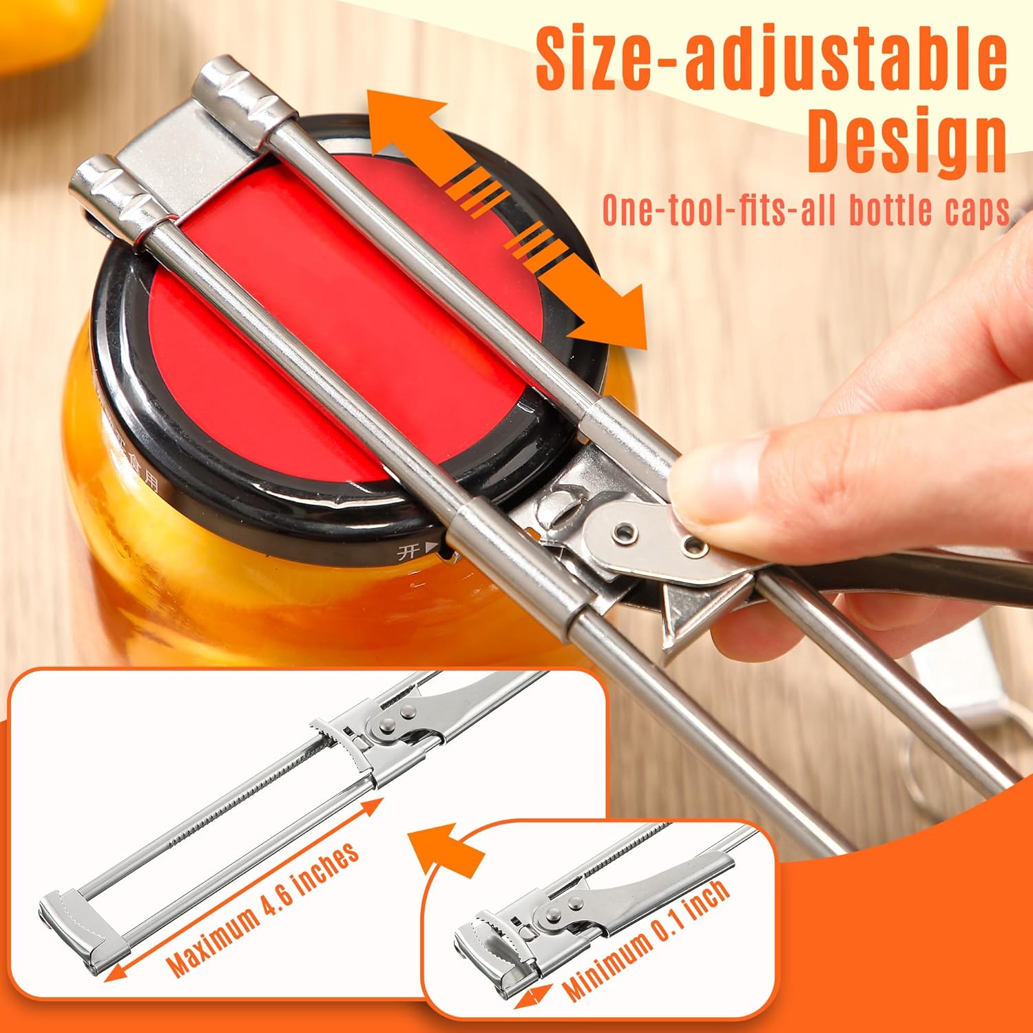 Verstellbarer Edelstahl-Glasöf – Kitchen Gadgets Men Bewertung und Preis