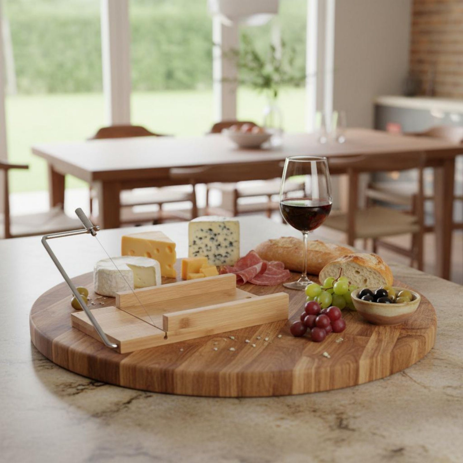 Drahtschneidebrett für Glatte  – Bamboo Cutting Board Bewertung und Preis