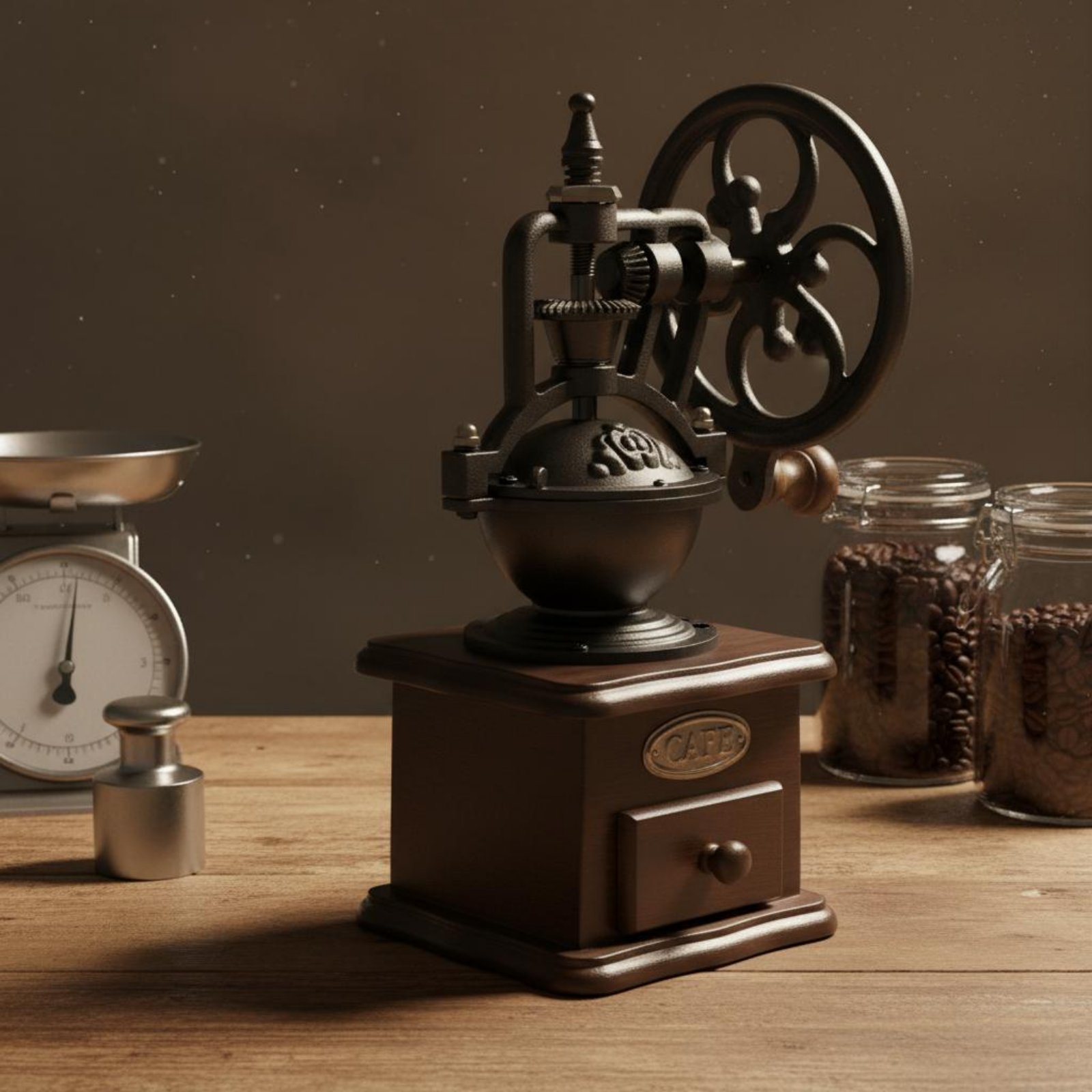 Manuelle Unterhaltungs-Kaffeem – Kitchen Gadgets Vintage Bewertung und Preis