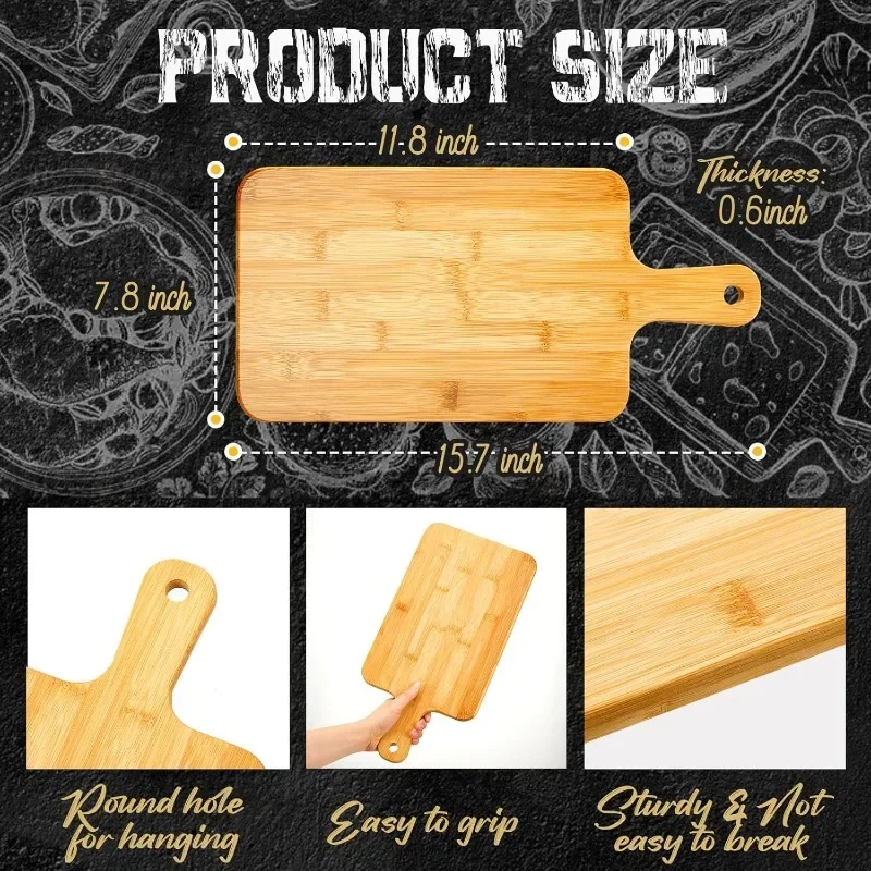 Bambus-Schneidebrett mit Griff – Bamboo Cutting Board Bewertung und Preis