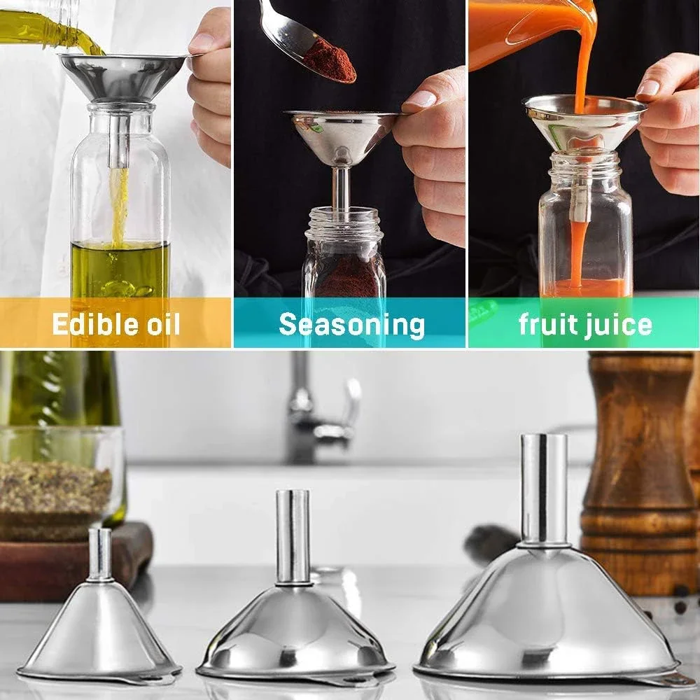 3-teiliges Küchentrichter-Set  – Kitchen Gadgets Deals Bewertung und Preis