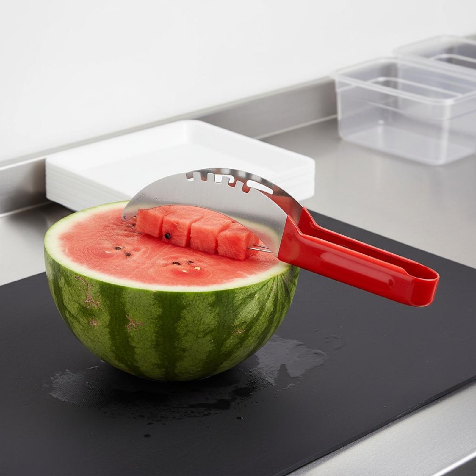 Wassermelonen-Würfelschneider  – Kitchen Gadgets In Bewertung und Preis