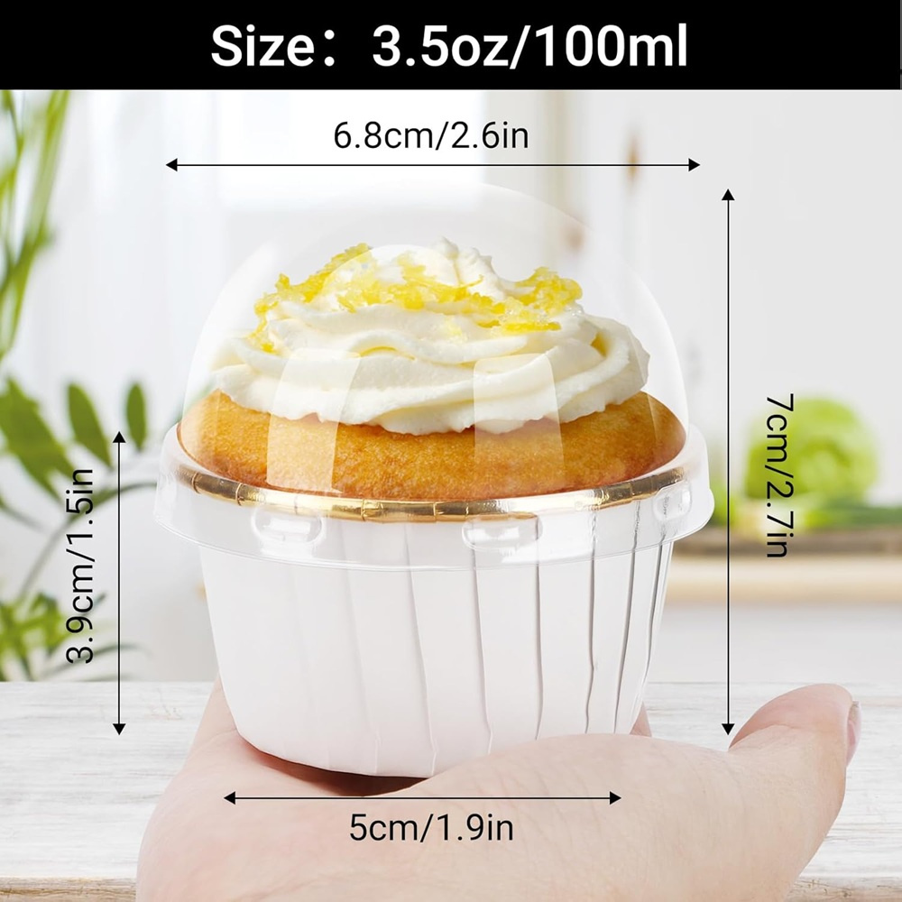 50 Stück Muffins Tasse Papier  – Kitchen Gadgets In Bewertung und Preis