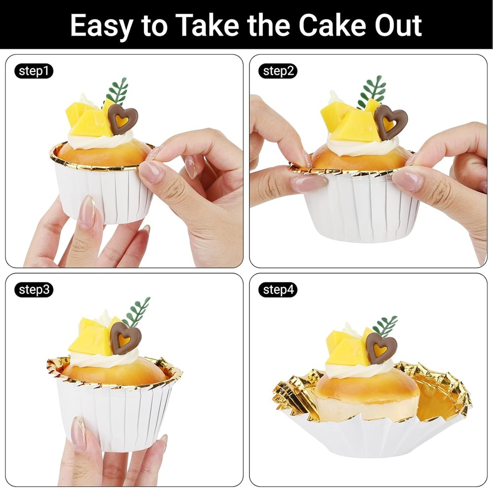 50 Stück Muffins Tasse Papier  – Kitchen Gadgets In Bewertung und Preis