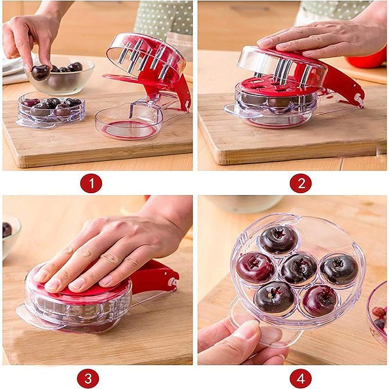 Kirschentkerner-Werkzeug mit 6 – Cherry Pitter Tool Bewertung und Preis