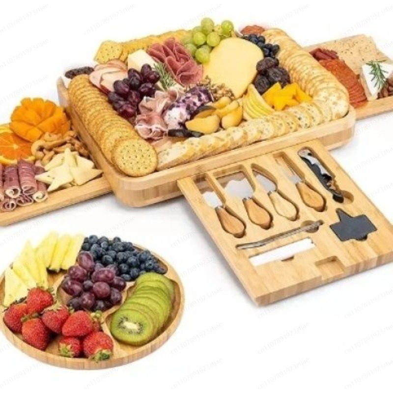 3-teiliges Bambus-Käse- und Sc – Bamboo Cutting Board Bewertung und Preis