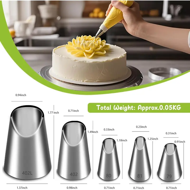 5-teiliges Edelstahl-Spritzdüs – Kitchen Gadgets Deals Bewertung und Preis
