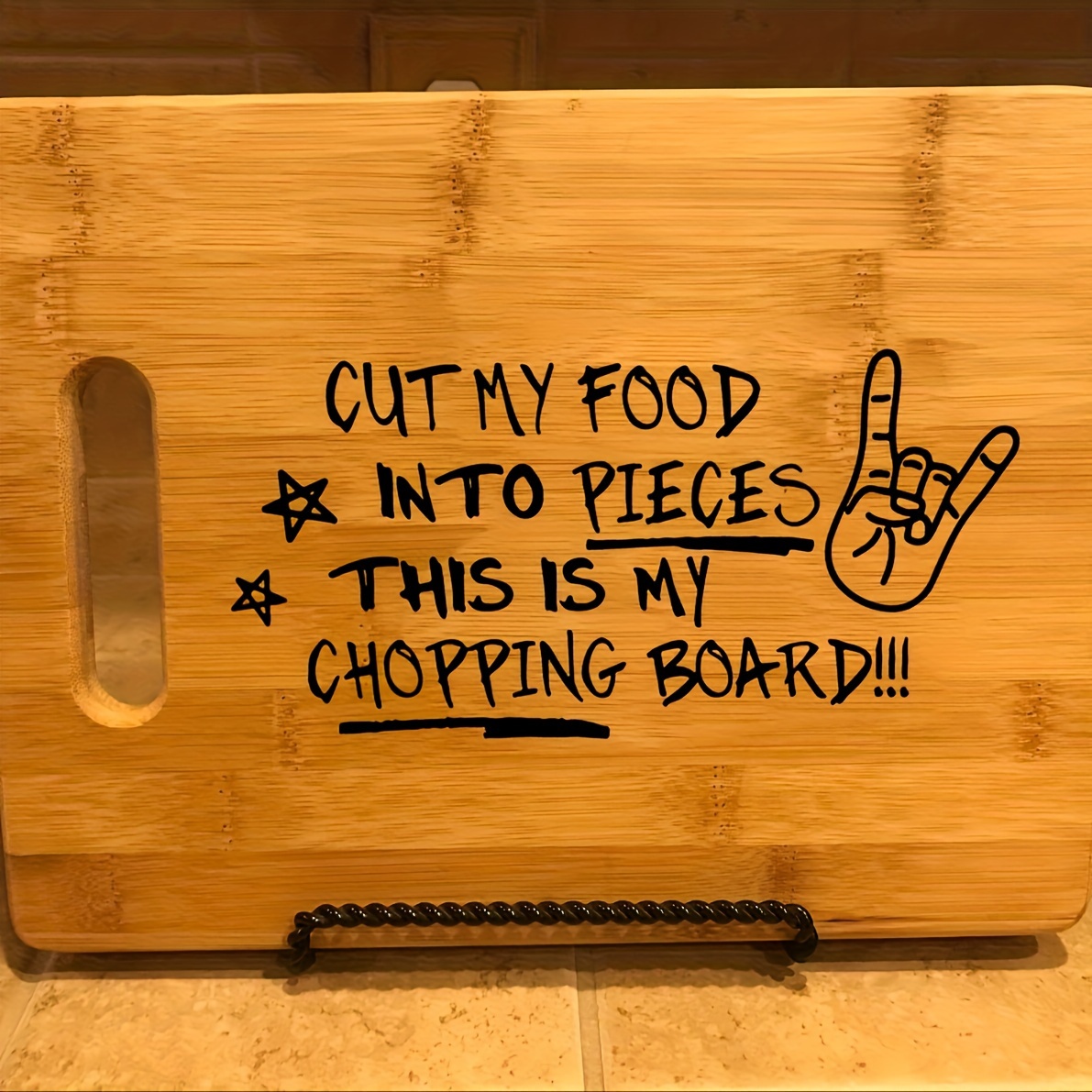 Schneidebrett, graviertes Schn – Bamboo Cutting Board Bewertung und Preis