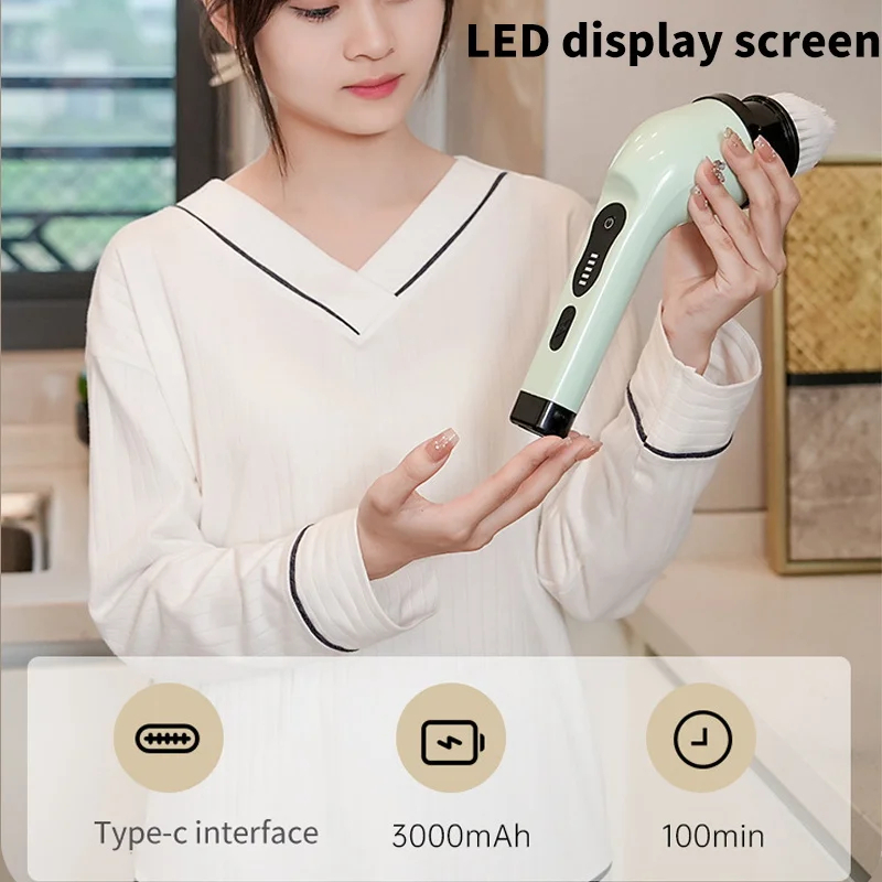 9-in-1 Elektrische Reinigungsb – Kitchen Gadgets Electric Bewertung und Preis