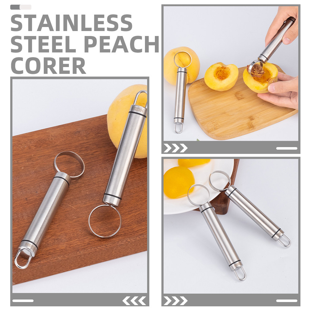 3-teiliges Edelstahl-Entkernun – Cherry Pitter Tool Bewertung und Preis