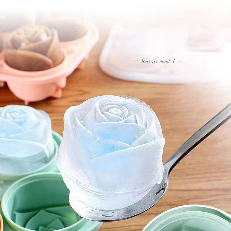 3D Rose Eis Formen 4 Löcher Ei – Kitchen Gadgets Deals Bewertung und Preis