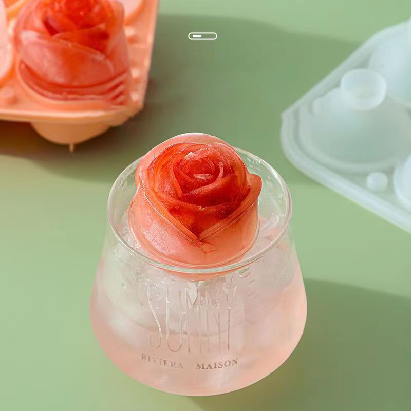 3D Rose Eis Formen 4 Löcher Ei – Kitchen Gadgets Deals Bewertung und Preis