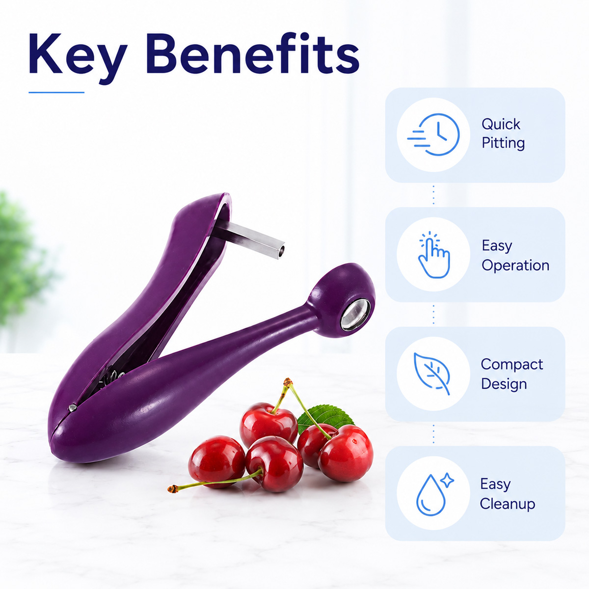 Kirschkern-Entferner Handliche – Cherry Pitter Tool Bewertung und Preis
