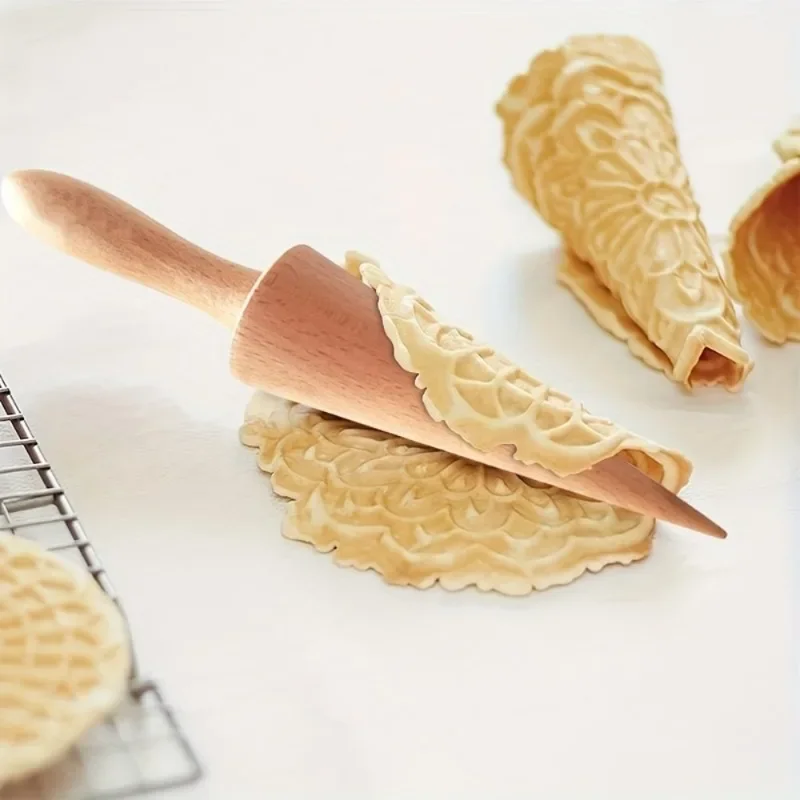 2025 Hot 1 Stück Holz Eistüte  – Kitchen Gadgets Of 2025 Bewertung und Preis