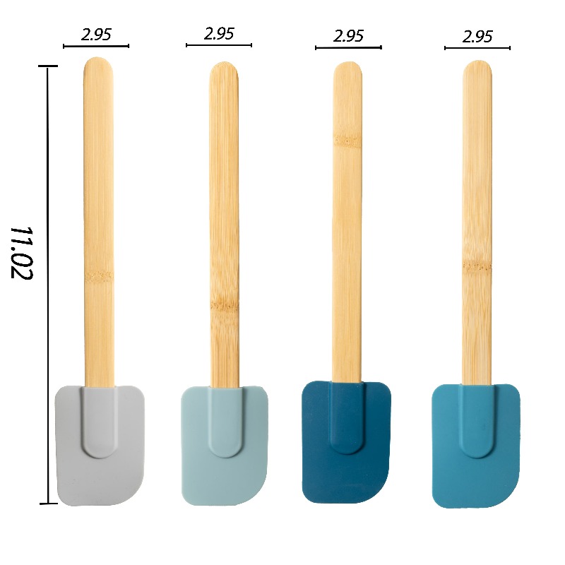 Buntes Silikon-Spatel-Set 4-te – Silicone Spatula Set Bewertung und Preis