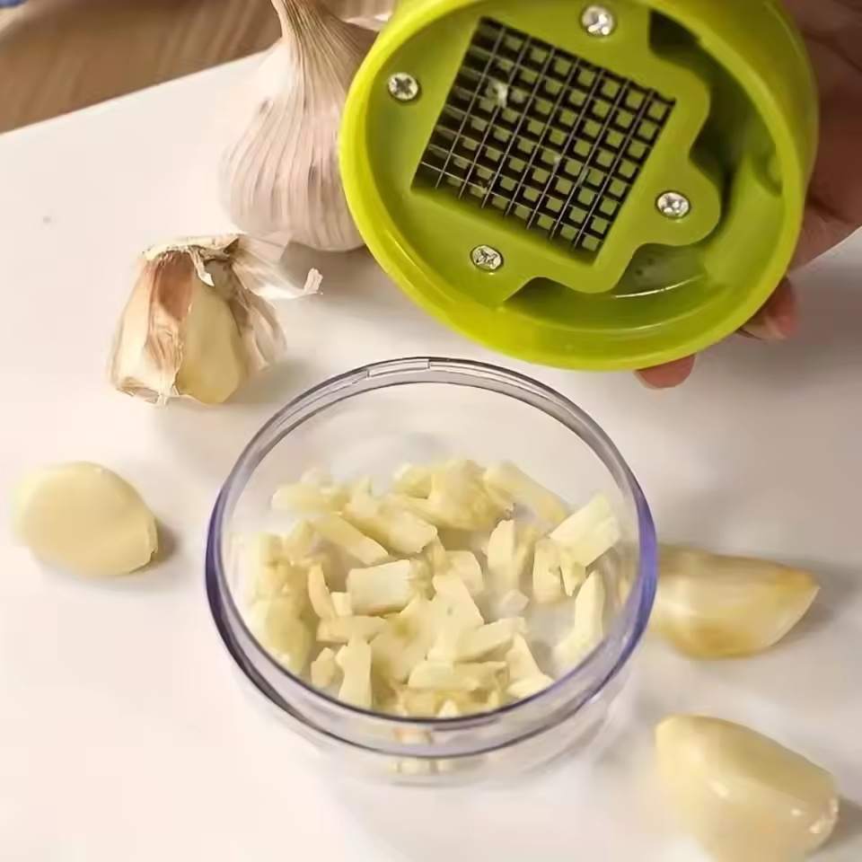 Knoblauchpresse und -zerkleine – Kitchen Gadgets Garlic Bewertung und Preis