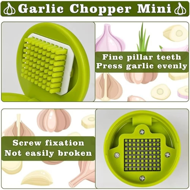 Knoblauchpresse und -zerkleine – Kitchen Gadgets Garlic Bewertung und Preis
