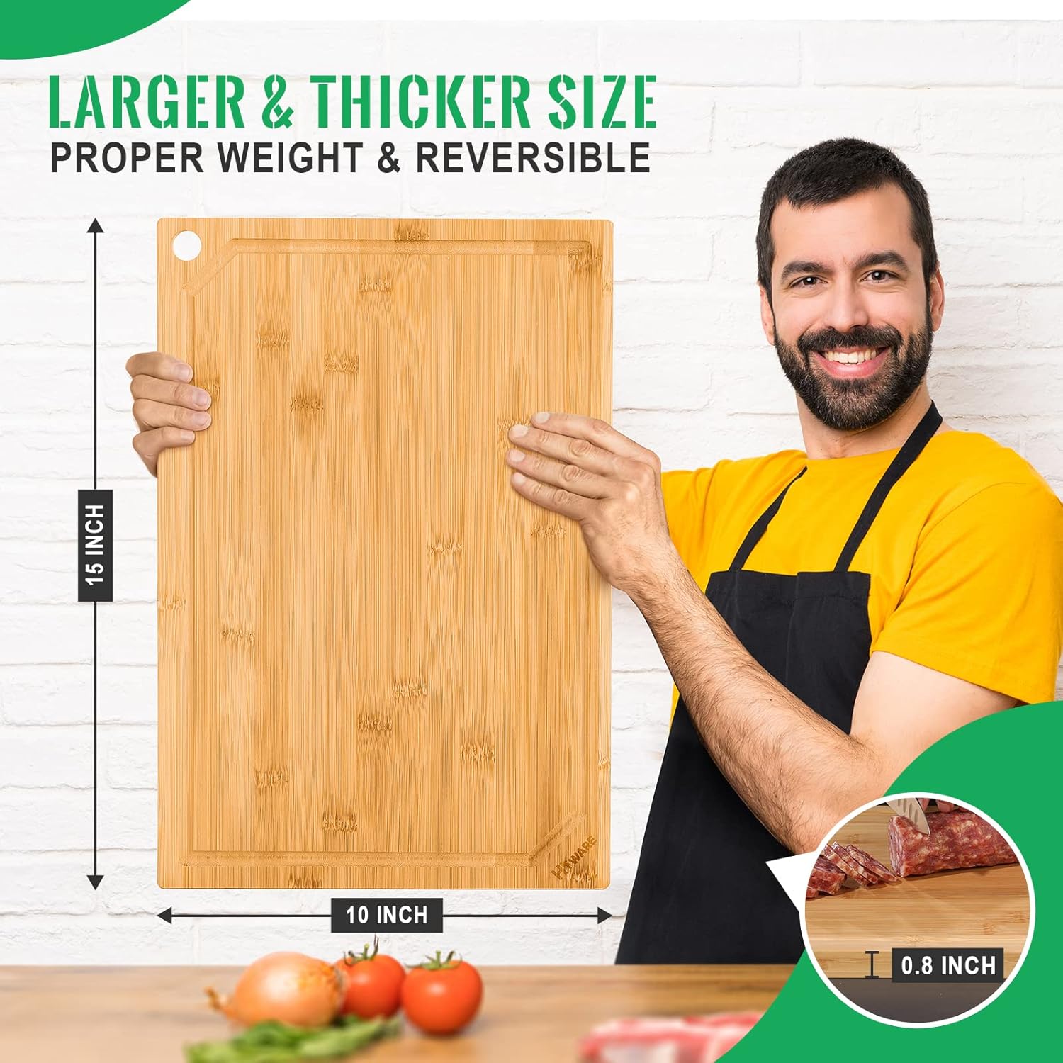 Bambus-Schneidebrett für die K – Bamboo Cutting Board Bewertung und Preis