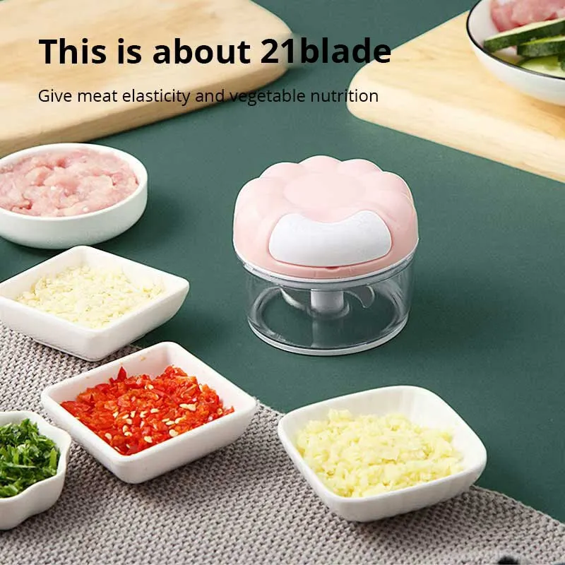 1pc Blau/Rosa Manuelle Knoblau – Kitchen Gadgets Garlic Bewertung und Preis