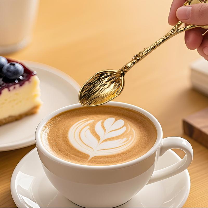 1Pc Metall Dessert Kaffee Löff – Kitchen Gadgets Vintage Bewertung und Preis