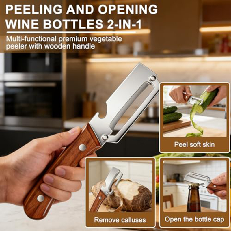 Edelstahl-Küchenschäler Gemüse – Kitchen Gadgets In Bewertung und Preis