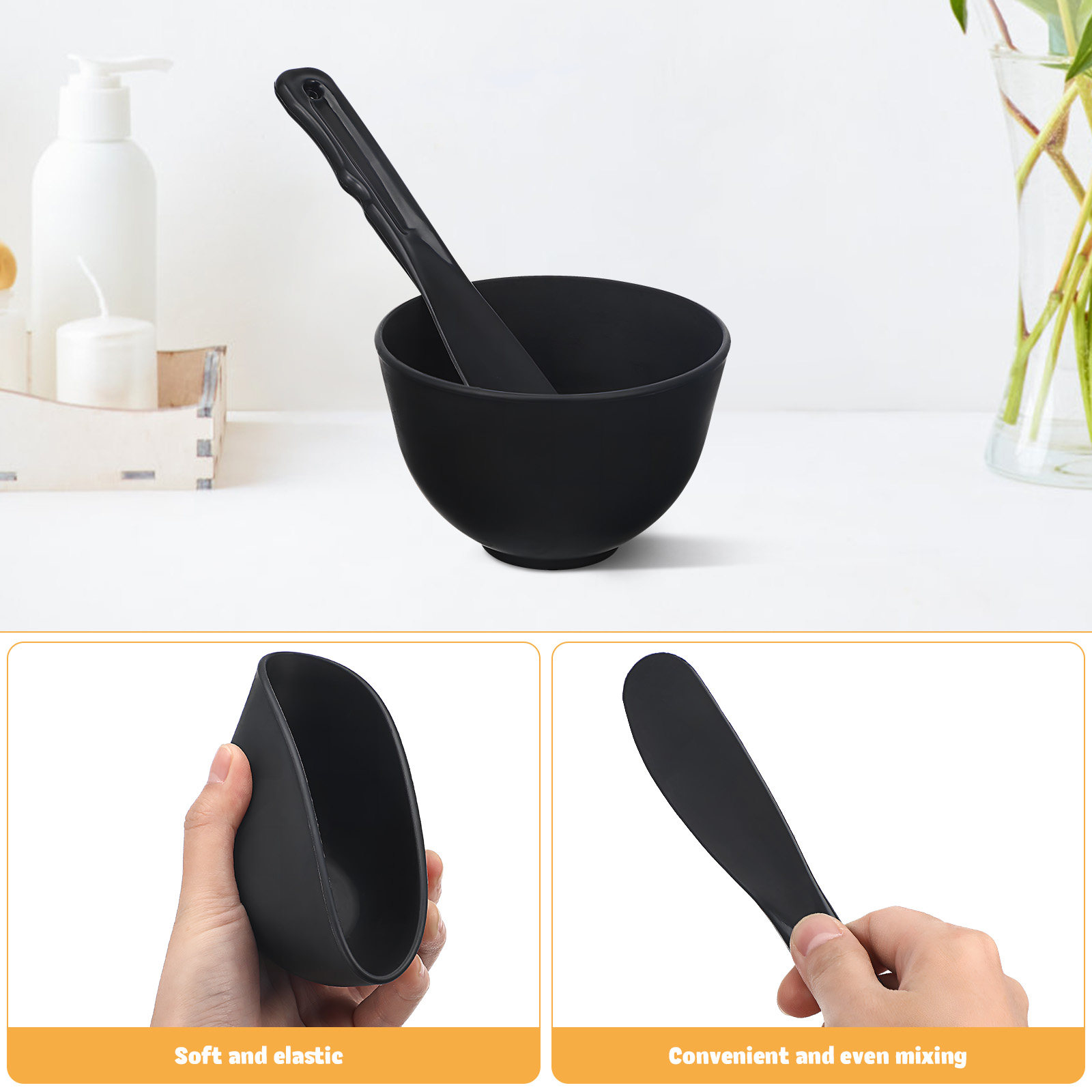 1 Set Silikon-Hautpflege-Misch – Silicone Spatula Set Bewertung und Preis