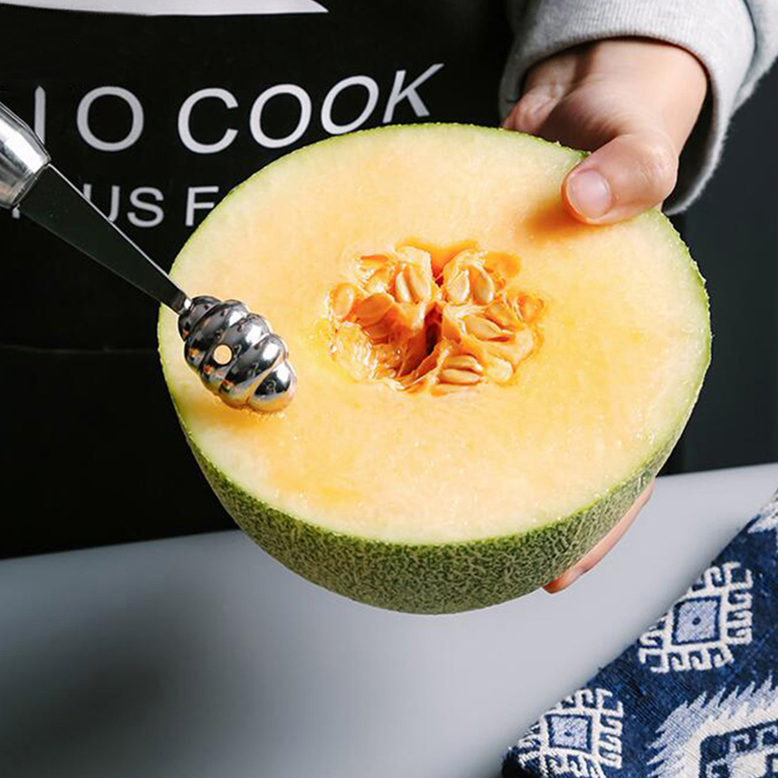 1 Stück Edelstahl-Obstlöffel,  – Kitchen Gadgets In Bewertung und Preis