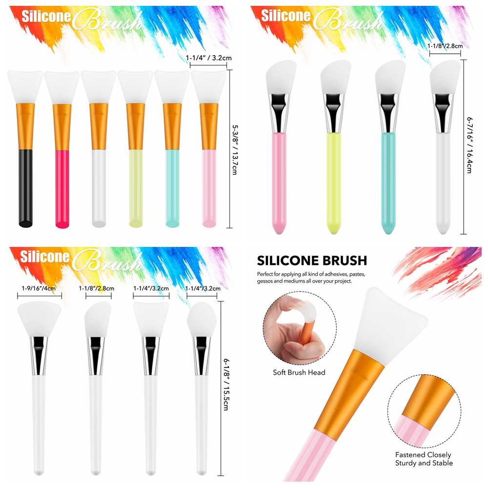 Silikon-Bastelpinsel, Spachtel – Silicone Spatula Set Bewertung und Preis